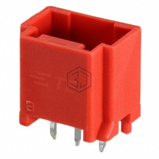 1-1871843-3 - TE Connectivity AMP Connectors - Rectangular Connectors - Headers, Male Pins