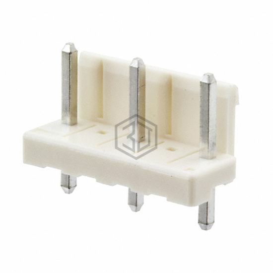 7-1123724-3 - TE Connectivity AMP Connectors - Rectangular Connectors - Headers, Male Pins