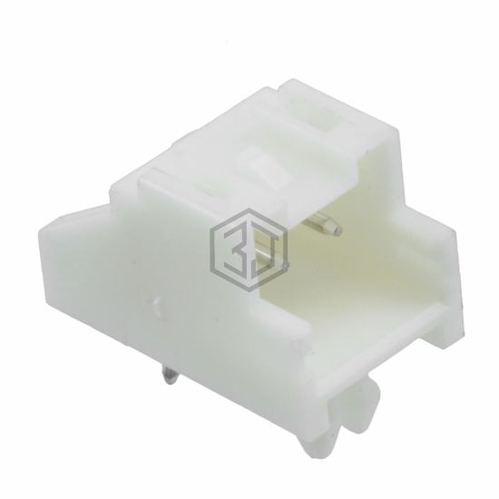 1744446-2 - TE Connectivity AMP Connectors - Rectangular Connectors - Headers, Male Pins