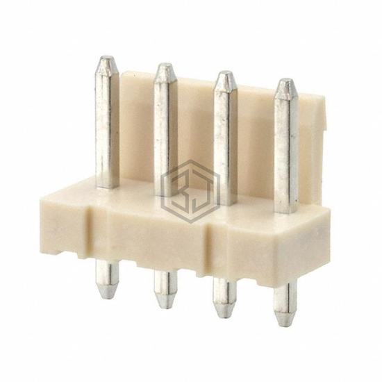 1744489-4 - TE Connectivity AMP Connectors - Rectangular Connectors - Headers, Male Pins