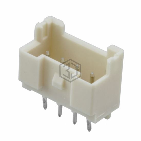 1744418-4 - TE Connectivity AMP Connectors - Rectangular Connectors - Headers, Male Pins
