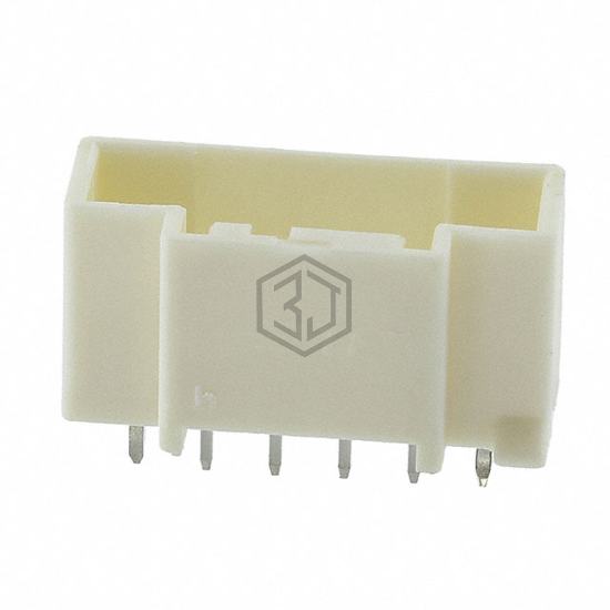 6-1971798-1 - TE Connectivity AMP Connectors - Rectangular Connectors - Headers, Male Pins