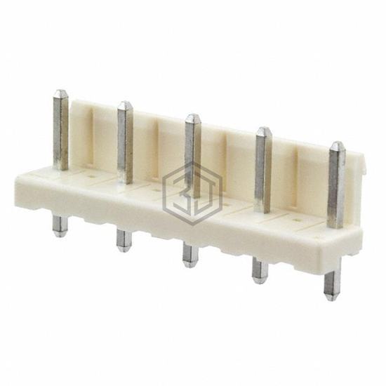7-1123724-5 - TE Connectivity AMP Connectors - Rectangular Connectors - Headers, Male Pins