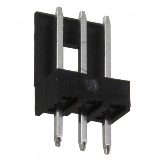 2-171825-3 - TE Connectivity AMP Connectors - Rectangular Connectors - Headers, Male Pins