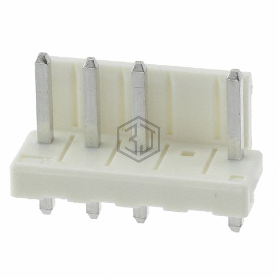 7-1565036-4 - TE Connectivity AMP Connectors - Rectangular Connectors - Headers, Male Pins