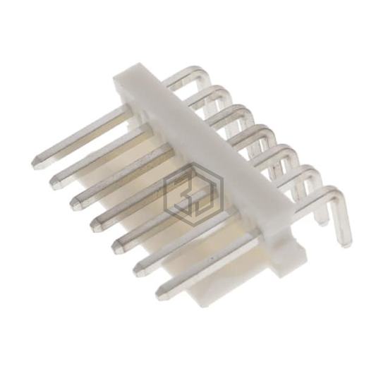 LHD-07-TRB - Adam Tech - Rectangular Connectors - Headers, Male Pins