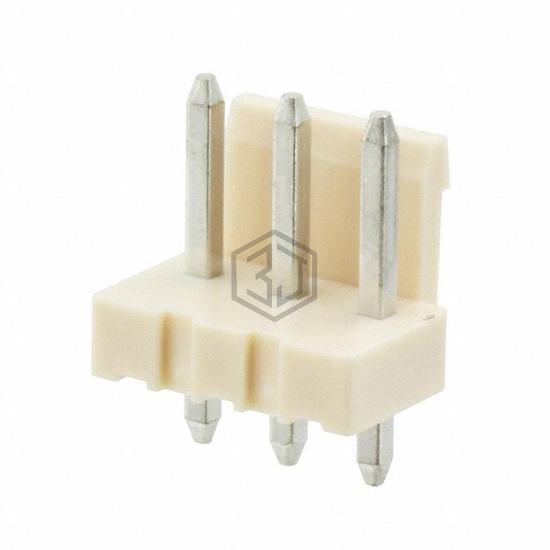 1744489-3 - TE Connectivity AMP Connectors - Rectangular Connectors - Headers, Male Pins