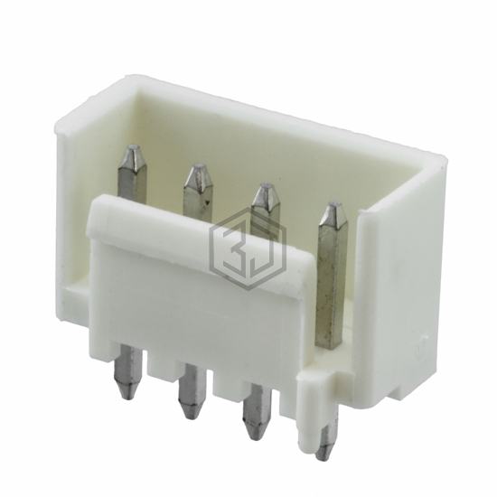 1744427-4 - TE Connectivity AMP Connectors - Rectangular Connectors - Headers, Male Pins