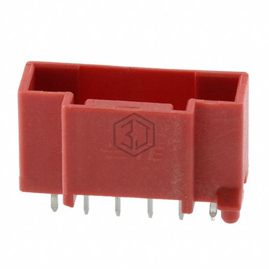 6-1971800-3 - TE Connectivity AMP Connectors - Rectangular Connectors - Headers, Male Pins