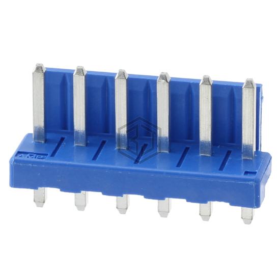 3-1123723-6 - TE Connectivity AMP Connectors - Rectangular Connectors - Headers, Male Pins
