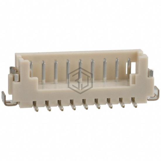 DF13C-9P-1.25V(21) - Hirose Electric Co Ltd - Rectangular Connectors - Headers, Male Pins