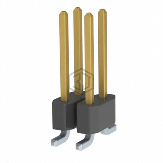 TSM-102-02-S-DV-P-TR - Samtec Inc. - Rectangular Connectors - Headers, Male Pins