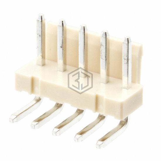 1744428-5 - TE Connectivity AMP Connectors - Rectangular Connectors - Headers, Male Pins