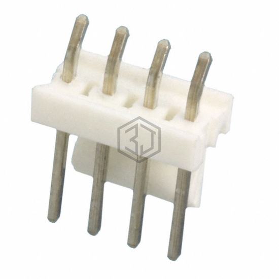 644874-4 - TE Connectivity AMP Connectors - Rectangular Connectors - Headers, Male Pins