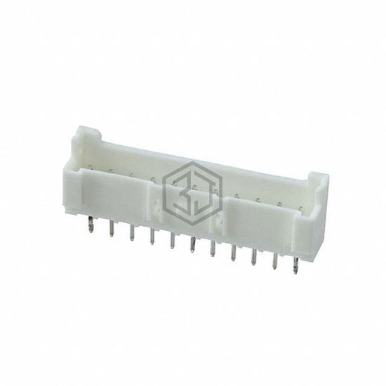 1-1969730-1 - TE Connectivity AMP Connectors - Rectangular Connectors - Headers, Male Pins