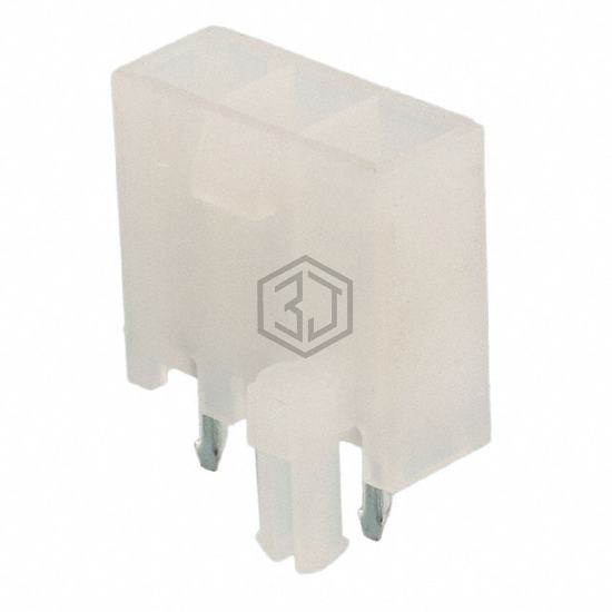 2029058-3 - TE Connectivity AMP Connectors - Rectangular Connectors - Headers, Male Pins