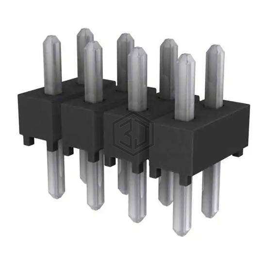 TSW-104-05-T-D - Samtec Inc. - Rectangular Connectors - Headers, Male Pins
