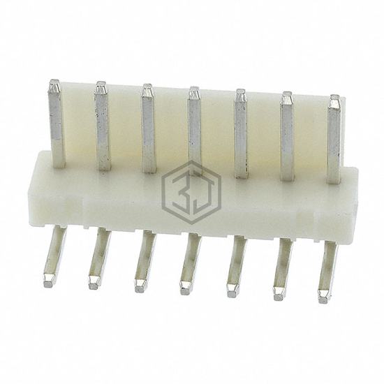 647676-7 - TE Connectivity AMP Connectors - Rectangular Connectors - Headers, Male Pins