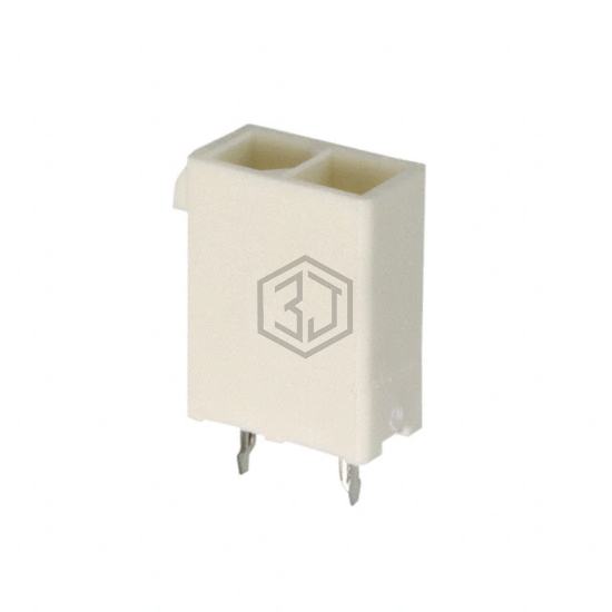 1586768-2 - TE Connectivity AMP Connectors - Rectangular Connectors - Headers, Male Pins
