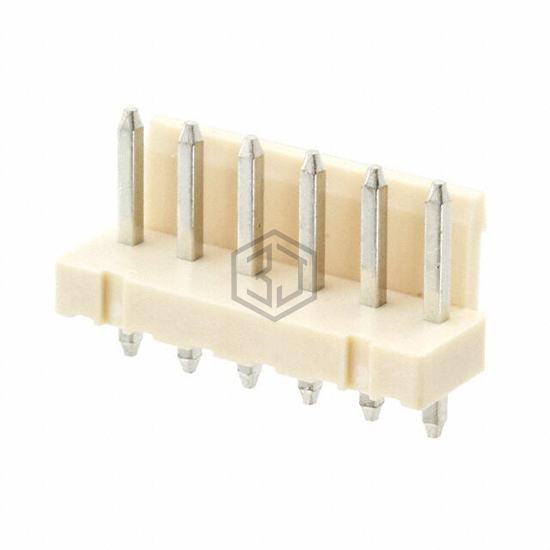 1744489-6 - TE Connectivity AMP Connectors - Rectangular Connectors - Headers, Male Pins