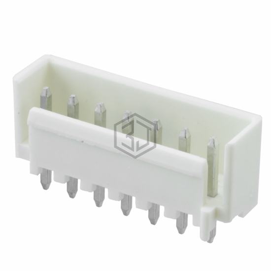 1744427-7 - TE Connectivity AMP Connectors - Rectangular Connectors - Headers, Male Pins