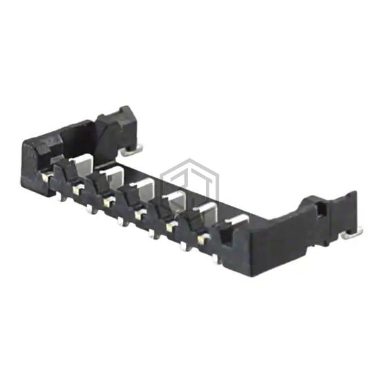 DF57H-6P-1.2V(21) - Hirose Electric Co Ltd - Rectangular Connectors - Headers, Male Pins