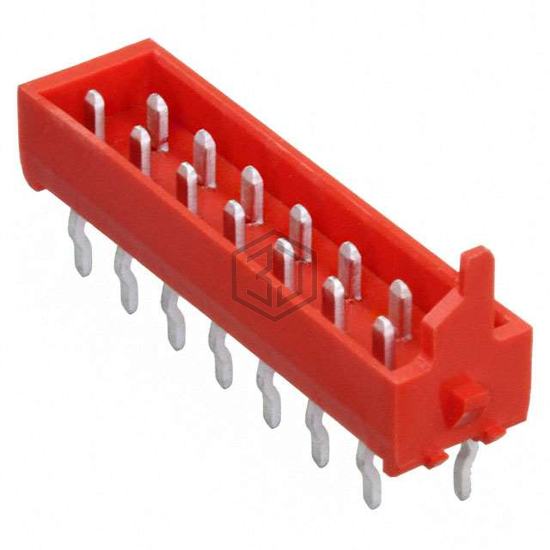 1-215464-4 - TE Connectivity AMP Connectors - Rectangular Connectors - Headers, Male Pins