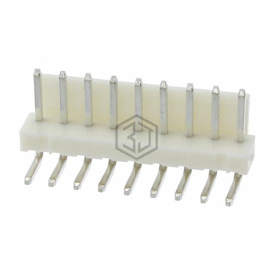 647676-9 - TE Connectivity AMP Connectors - Rectangular Connectors - Headers, Male Pins