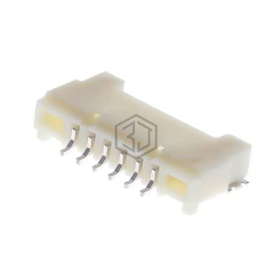 DF14-6P-1.25H(22) - Hirose Electric Co Ltd - Rectangular Connectors - Headers, Male Pins