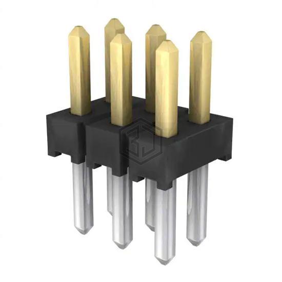 TMM-103-01-L-D - Samtec Inc. - Rectangular Connectors - Headers, Male Pins