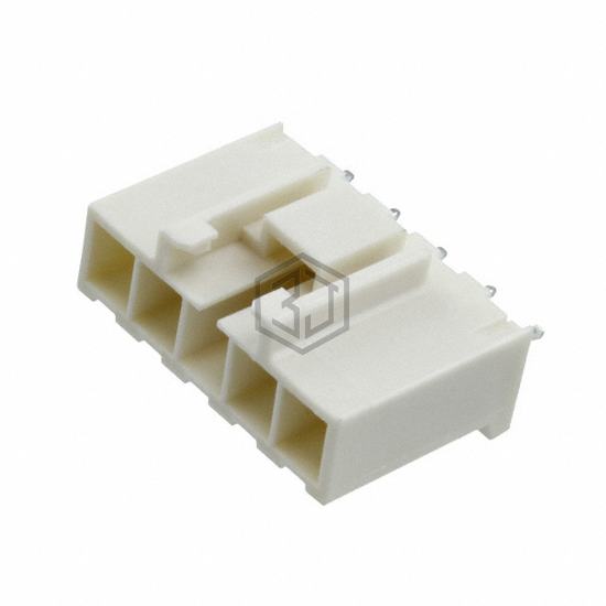 178488-1 - TE Connectivity AMP Connectors - Rectangular Connectors - Headers, Male Pins