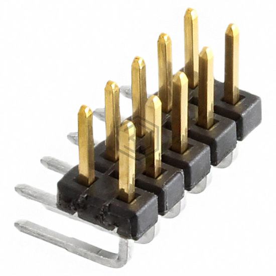 5176837-4 - TE Connectivity AMP Connectors - Rectangular Connectors - Headers, Male Pins