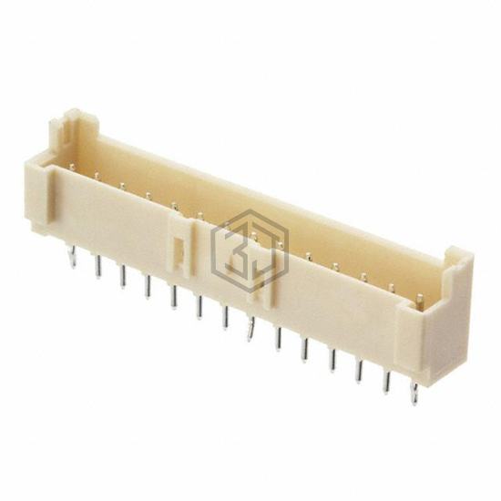 1-1744439-4 - TE Connectivity AMP Connectors - Rectangular Connectors - Headers, Male Pins