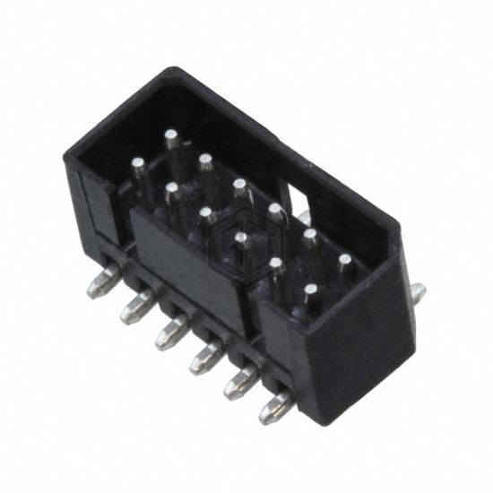 4-176891-2 - TE Connectivity AMP Connectors - Rectangular Connectors - Headers, Male Pins