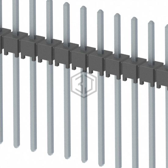 TSW-116-10-T-S - Samtec Inc. - Rectangular Connectors - Headers, Male Pins