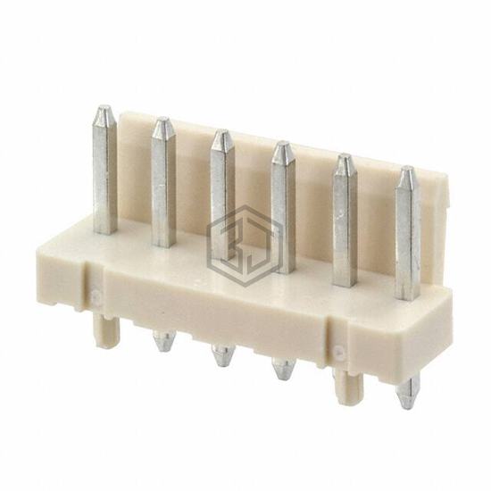 1744429-6 - TE Connectivity AMP Connectors - Rectangular Connectors - Headers, Male Pins