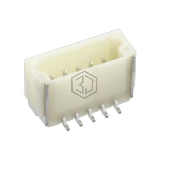 1734595-5 - TE Connectivity AMP Connectors - Rectangular Connectors - Headers, Male Pins