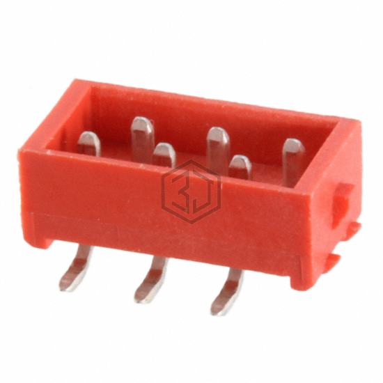 338728-6 - TE Connectivity AMP Connectors - Rectangular Connectors - Headers, Male Pins