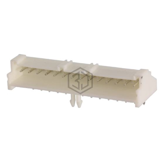 1-1744426-4 - TE Connectivity AMP Connectors - Rectangular Connectors - Headers, Male Pins