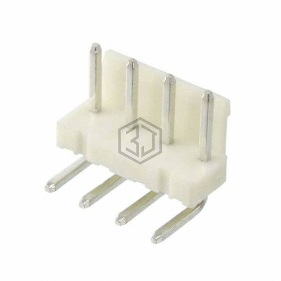 1744048-4 - TE Connectivity AMP Connectors - Rectangular Connectors - Headers, Male Pins