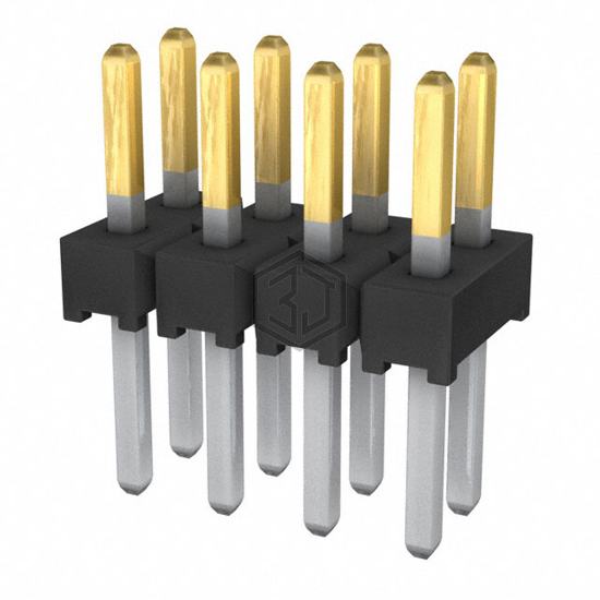 TMM-104-01-L-D - Samtec Inc. - Rectangular Connectors - Headers, Male Pins