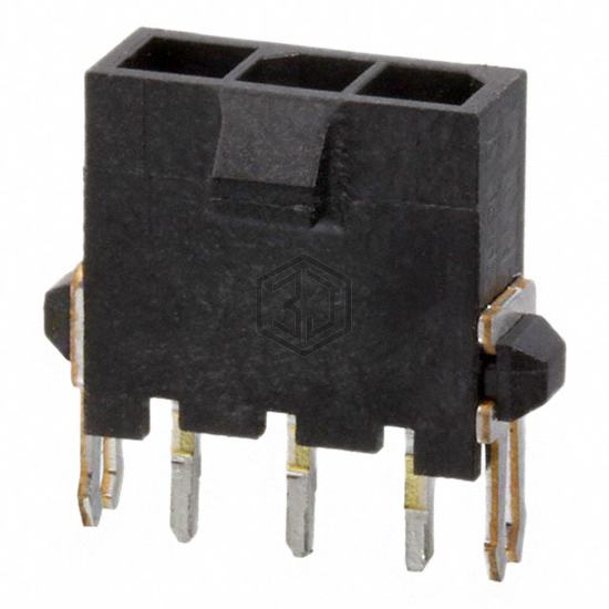 2-1445051-3 - TE Connectivity AMP Connectors - Rectangular Connectors - Headers, Male Pins