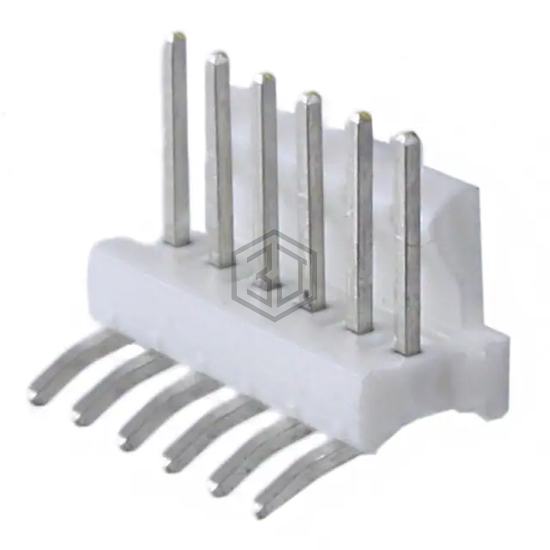 644875-6 - TE Connectivity AMP Connectors - Rectangular Connectors - Headers, Male Pins