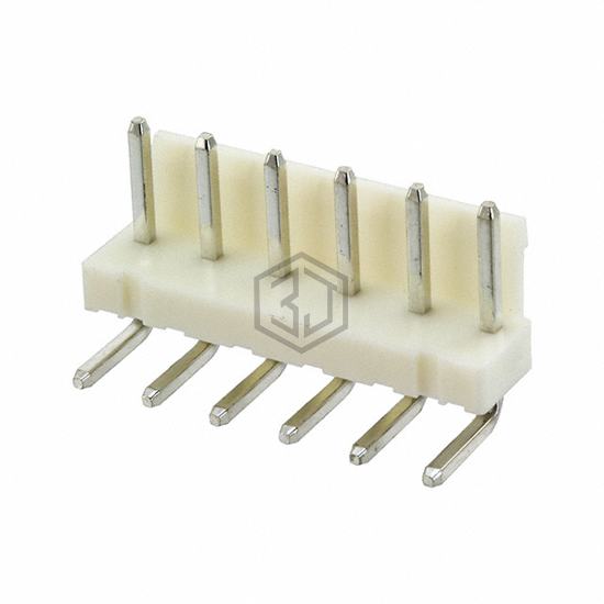1744048-6 - TE Connectivity AMP Connectors - Rectangular Connectors - Headers, Male Pins