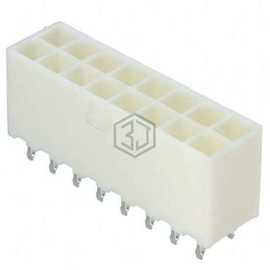 1-1586038-6 - TE Connectivity AMP Connectors - Rectangular Connectors - Headers, Male Pins