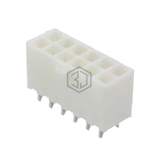 1-1586038-2 - TE Connectivity AMP Connectors - Rectangular Connectors - Headers, Male Pins