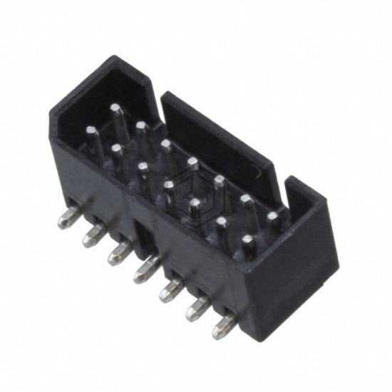 4-176891-4 - TE Connectivity AMP Connectors - Rectangular Connectors - Headers, Male Pins