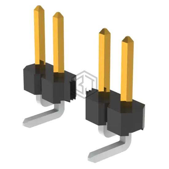 951109-2530-AR-PR - 3M - Rectangular Connectors - Headers, Male Pins