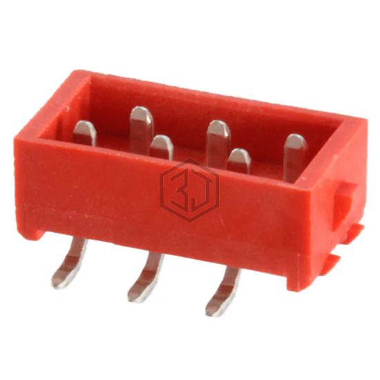 7-338728-6 - TE Connectivity AMP Connectors - Rectangular Connectors - Headers, Male Pins