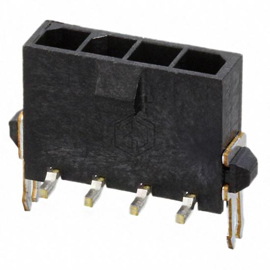 2-1445052-4 - TE Connectivity AMP Connectors - Rectangular Connectors - Headers, Male Pins